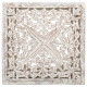 Centre Table Alexandra House Living White Mango wood 45 x 45 x 45 cm