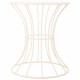 Mesa auxiliar Alexandra House Living Blanco Hierro 20 x 50 x 21 cm