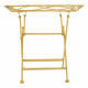 Mesa auxiliar Alexandra House Living Amarillo 40 x 58 x 60 cm
