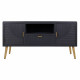 Aparador Alexandra House Living Dorado Gris oscuro 40 x 61 x 121 cm