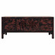 Mueble Auxiliar Alexandra House Living Rojo Madera de abeto Madera MDF 40 x 50 x 120 cm