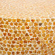 Centre Table Alexandra House Living Yellow Mother of pearl MDF Wood 65 x 46 x 65 cm