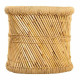 Mesa auxiliar Alexandra House Living Natural Bambú Cuerda 48 x 45 x 79 cm