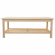 Centre Table Alexandra House Living Natural MDF Wood 46 x 60 x 120 cm