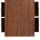 Centre Table Alexandra House Living Brown Fir wood MDF Wood 66 x 48 x 120 cm