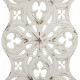 Hall Alexandra House Living White Fir wood MDF Wood 36 x 92 x 120 cm