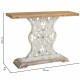 Hall Alexandra House Living White Fir wood MDF Wood 36 x 92 x 120 cm