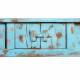 Hall Table with Drawers Alexandra House Living Blue Mango wood 45 x 80 x 181 cm