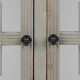 Hall Alexandra House Living Grey Glass Fir wood MDF Wood 36 x 56 x 83 cm