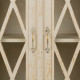 Hall Alexandra House Living White Glass Iron Mango wood 40 x 100 x 90 cm