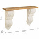 Hall Alexandra House Living White Fir wood MDF Wood 32 x 93 x 153 cm