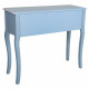 Hall Table with Drawers Alexandra House Living Blue Rattan Fir wood MDF Wood 33 x 77 x 90 cm