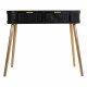 Hall Alexandra House Living Black MDF Wood 42 x 79 x 88 cm