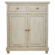 Hall Table with Drawers Alexandra House Living White Wood 40 x 100 x 85 cm
