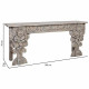 Hall Alexandra House Living Grey Mango wood 38 x 78 x 180 cm