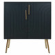 Hall Alexandra House Living Grey Golden MDF Wood 37 x 84 x 75 cm