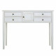 Hall Table with Drawers Alexandra House Living White Fir wood MDF Wood 36 x 92 x 120 cm