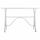 Hall Alexandra House Living White Iron 33 x 80 x 122 cm