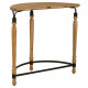 Hall Alexandra House Living Brown Metal Fir wood MDF Wood 35 x 76 x 80 cm