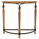 Hall Alexandra House Living Brown Metal Fir wood MDF Wood 35 x 76 x 80 cm