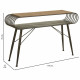 Hall Alexandra House Living Brown Iron Fir wood 33 x 76 x 119 cm