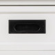 Hall Table with Drawers Alexandra House Living White MDF Wood 40 x 90 x 80 cm
