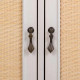 Hall Alexandra House Living White Rattan Fir wood MDF Wood 36 x 95 x 78 cm