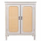 Hall Alexandra House Living White Rattan Fir wood MDF Wood 36 x 95 x 78 cm