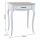 Hall Table with Drawers Alexandra House Living MDF Wood 40 x 72 x 60 cm