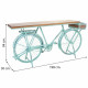 Hall Alexandra House Living Bike Turquoise Wood Iron 50 x 94 x 198 cm