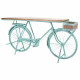 Hall Alexandra House Living Bike Turquoise Wood Iron 50 x 94 x 198 cm