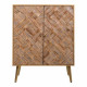 Hall Alexandra House Living Brown Paolownia wood 36 x 94 x 74 cm