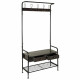 Hall Alexandra House Living Brown Metal 38 x 181 x 84 cm