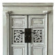 Bottle rack Alexandra House Living White Wood Elm wood 45 x 170 x 55 cm