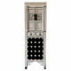 Bottle rack Alexandra House Living White Wood Elm wood 45 x 170 x 55 cm