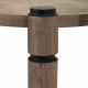 Centre Table Alexandra House Living Brown Wood Iron Plate Fir wood 110 x 46 x 110 cm