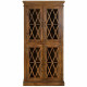 Display Stand Alexandra House Living Wood Glass 40 x 183 x 90 cm