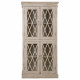 Vitrina Alexandra House Living Vidrio Hierro Madera de mango 40 x 183 x 90 cm