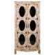 Vitrina Alexandra House Living Madera de mango 40 x 183 x 91 cm