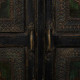 Console Alexandra House Living Grey Wood Brass 40 x 90 x 90 cm