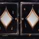 Console Alexandra House Living Black Metal Glass Fir wood MDF Wood 36 x 88 x 80 cm