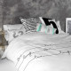 Pillowcase set HappyFriday Live Multicolour 50 x 75 cm 2 Pieces
