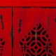 Sideboard Alexandra House Living Red Fir wood MDF Wood 40 x 86 x 120 cm