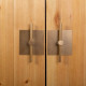 Aparador Alexandra House Living Dorado Natural Hierro Madera de abeto 37 x 139 x 120 cm