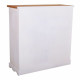 Aparador Alexandra House Living Hierro Madera de abeto 35 x 90 x 90 cm