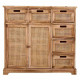 Aparador Alexandra House Living Madera de Paulonia 33 x 78 x 86 cm