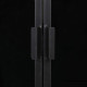 Aparador Alexandra House Living Marrón Gris Madera Metal 42 x 74 x 164 cm
