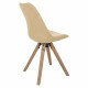 Dining Chair Alexandra House Living Cream 44 x 84 x 48 cm