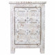 Nightstand Alexandra House Living White Brown 40 x 53 x 73 cm