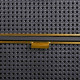 Mesita de Noche Alexandra House Living Marrón Negro Gris 30 x 62 x 50 cm